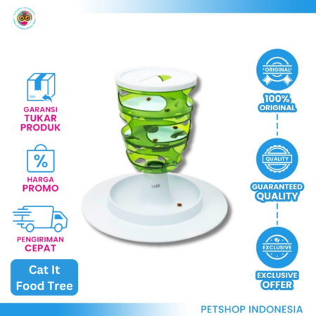 Cat It Senses Food Tree – Mainan Interaktif untuk Kucing yang Cerdas dan Aktif