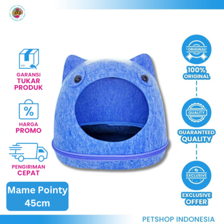 MAME HOUSE POINTY – Tempat Tidur Hewan Model Kepala Kucing