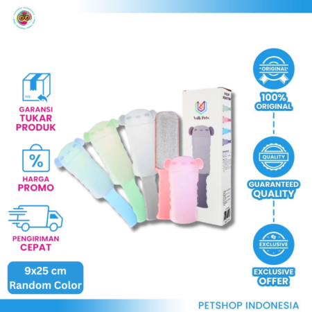 Volk Pets Cartoon Brush Fur & Lint Remover – Sikat Penghilang Bulu Praktis dan Efektif