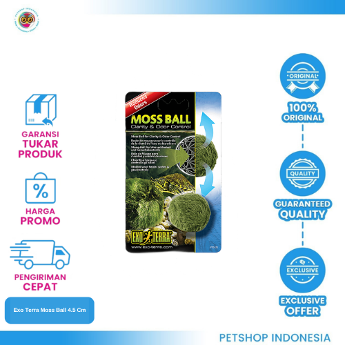 192 Exo Terra Moss Ball 4.5 Cm