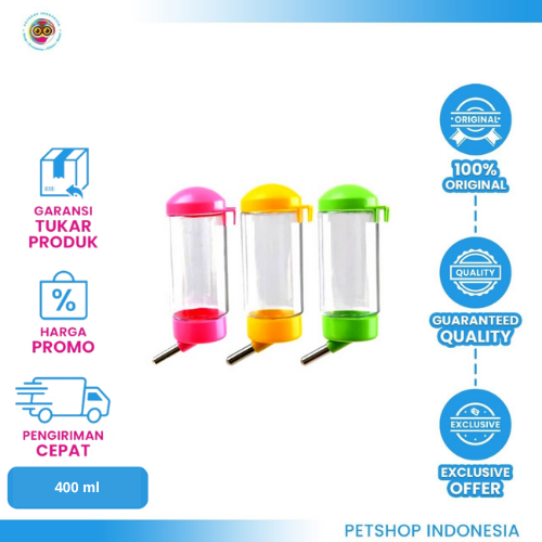 316 Kandila Pet Common Type Drinker 400ml P-842B – Botol Minum Hewan Peliharaan