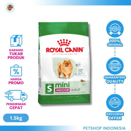 Royal Canin Indoor Life Adult 1,5 kg – Makanan Anjing Indoor Dewasa