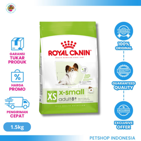 Royal Canin X-Small Adult 1.5 kg – Makanan Anjing