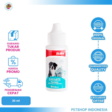 Bioline Earmite for Cat - Obat Kutu Kuping Kucing