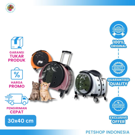 Jms Pet Carrier Koper Pc70 - Tas Koper Carrier Hewan Portable