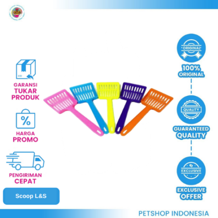 L&S Toilet Scoop – Serokan Serbaguna Hewan yang Praktis dan Tahan Lama