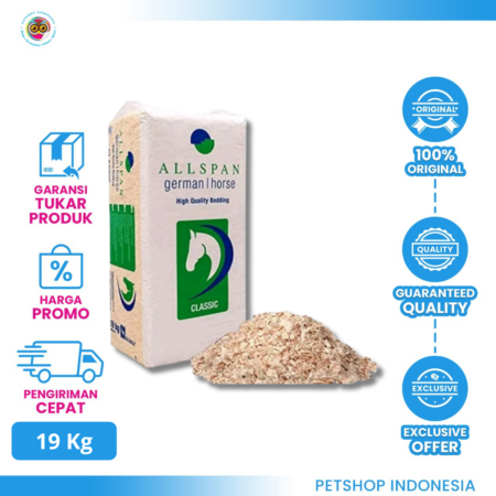 Serbuk Kayu German Horse 19 kg - Serbuk Kayu Hamster