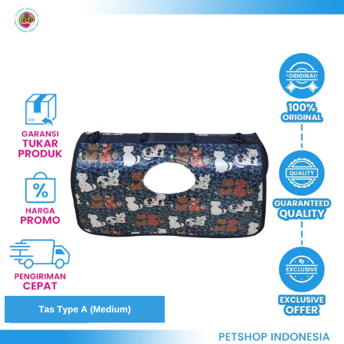 397 Tas Type A (Medium) – Tas Cargo untuk Hewan Peliharaan