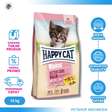 Happy Cat Minkas Kitten 10kg – Makanan Kering Anak Kucing