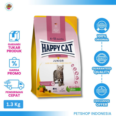 Happy Cat Supreme Junior 1.3 kg – Makanan Kucing