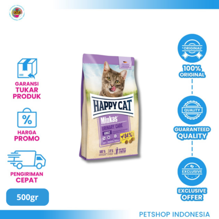 Happy Cat Minkas Urinary Care 500gr - Makanan Kucing