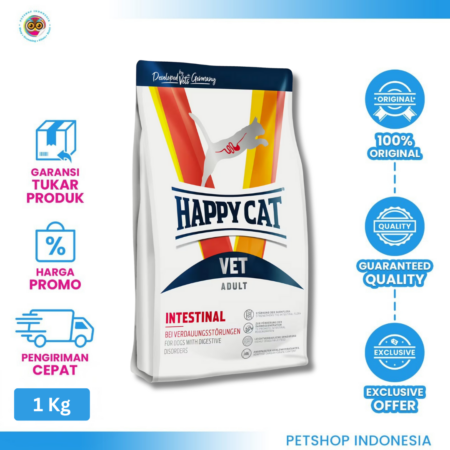 Happy Cat Vet Diet Intestinal 1 Kg - Makanan Kucing
