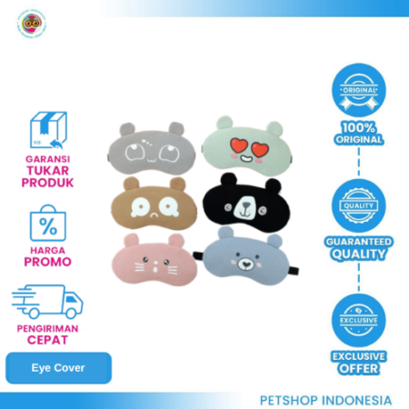 Eye Cover Gel Motif Animal - Penutup Mata Motif Hewan