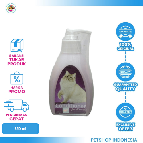 412 Raid All Sanitiser Cat Conditioner 250 mL – Conditioner Kucing untuk Bulu Lembut dan Sehat