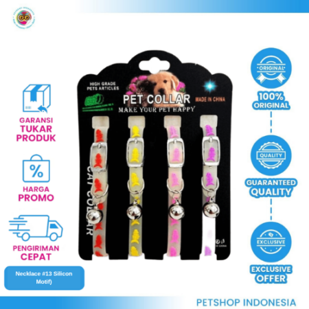 Necklace (#13 Silicon Motif) – Kalung Silikon Karet Hewan