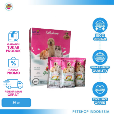 Ecopet Goat Milk Colostrum 1 Sachet 20 gr – Susu Kucing & Anjing