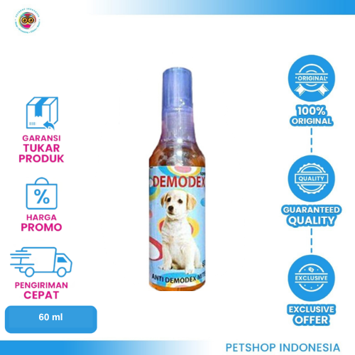 421 Demodex Dog Spray 60ml - Obat anti scabies Anjing Anti Kutu Tungau