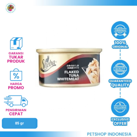 Sheba Canned Grain Free 85gr – Makanan Kucing Rasa Lezat, Nutrisi Lengkap, Tanpa Gandum