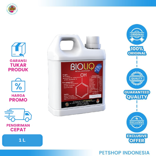 422 Bioliq Desinfektan Sanitasi 1 Liter – Penghilang Bau