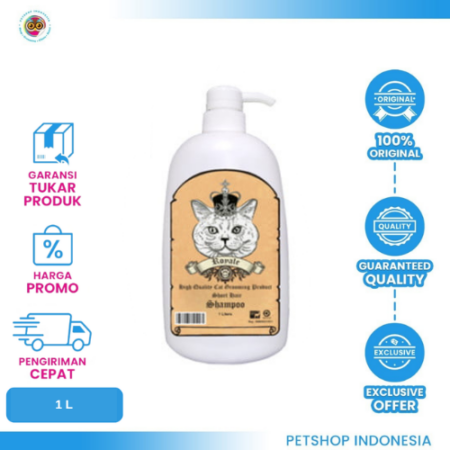 Royale Cat Crown Shampoo Short Hair 1 Liter