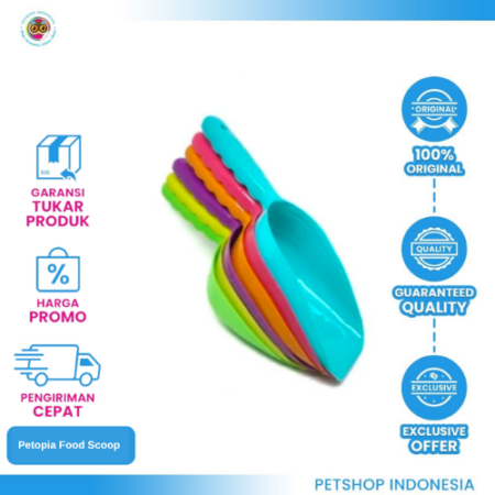 Petopia Food Scoop - Scoop Makanan Hewan Kucing Anjing