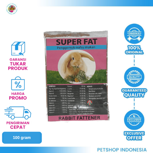 427 SUPER FAT KELINCI 100 GR – OBAT PENGGEMUK KELINCI