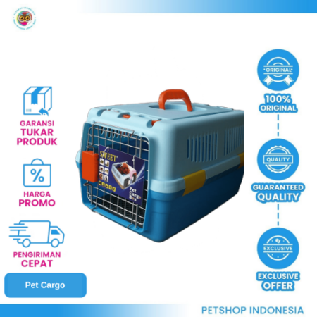 KHUSUS EKSPEDISI Pet Cargo Sweet – Pet Carrier Kucing dan Anjing yang Aman dan Nyaman