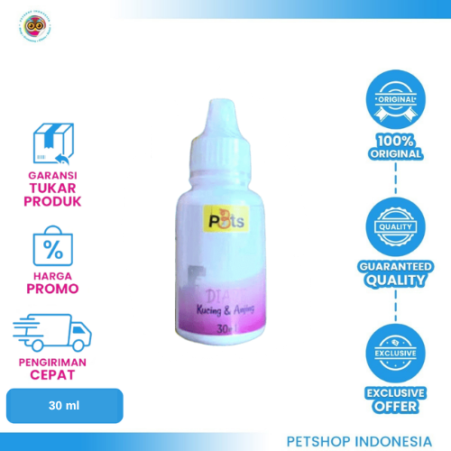428 P3TS Obat Diare Hewan Anjing Kucing 30ml