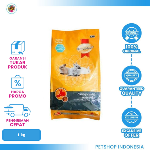 433 Smart Heart Rabbit Food Junior 1kg – Makanan Anak Kelinci