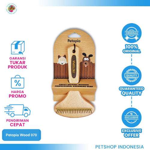 434 Petopia Wood 070 - Sisir Kayu Gimbal