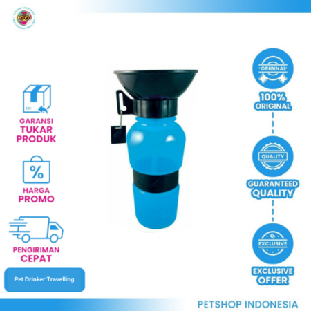 PBT08 Pet Drinker Travelling - Tempat Minum Kucing & Anjing