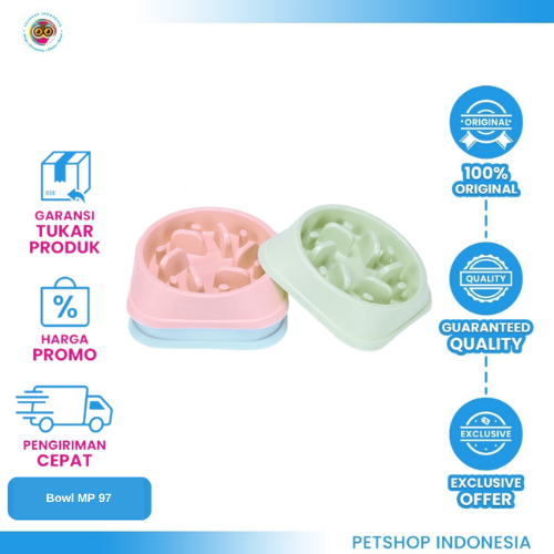 438 Bowl MP 97- Pet Bowl Tempat Makan Anjing Kucing