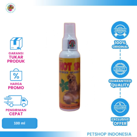 Hot Spot Spray for Dog 100 ml – Anti Infeksi Anjing