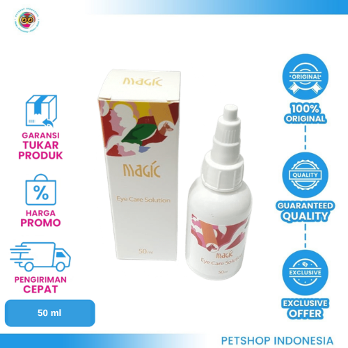 440 Magic Eye Care Solution 50 ml – Larutan Perawatan Mata untuk Kucing dan Anjing