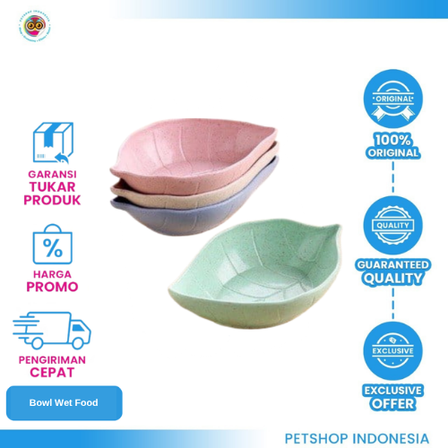 441 Bowl Wet Food - Tempat Makan Hewan Peliharaan