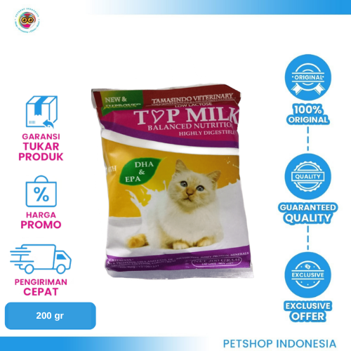 445 Top Milk Cat 200gr – Susu Kucing Berkualitas Tinggi