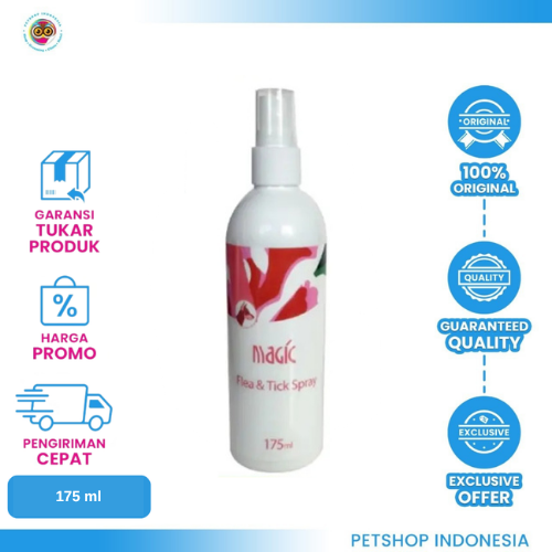 447 Magic Flea And Tick Spray 175 ml - Spray Anti Kutu Anjing