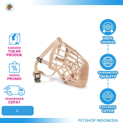 451 Dog Muzzle - Penutup Mulut Anjing Large