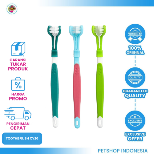 454 TOOTHBRUSH CY20 – Sikat Gigi Anjing Berkualitas untuk Perawatan Gigi yang Lebih Optimal
