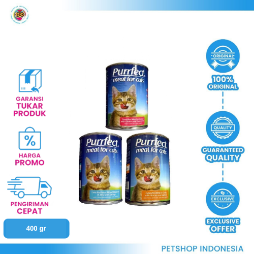 455 Purrfect 400 gr – Makanan Basah Kucing yang Lezat dan Bergizi