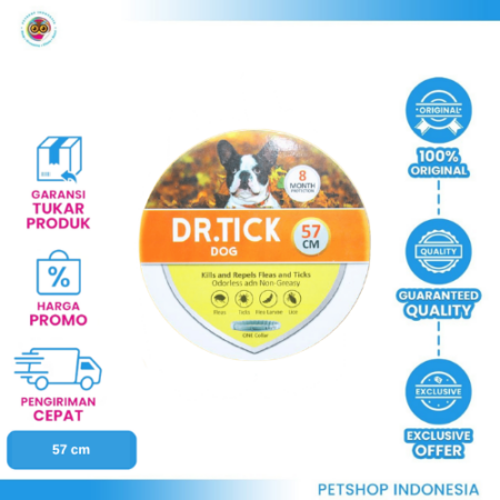 Dr. Tick Dog Collar 57 cm – Kalung Kutu Anjing