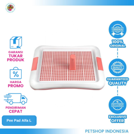 Pee Pad Alpha L – Tatakan Pipis Anjing Ukuran Besar yang Menyerap Cepat dan Anti-Bocor