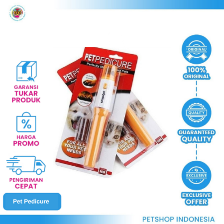 Pet Pedicure – Alat Potong Kuku Anjing dan Kucing