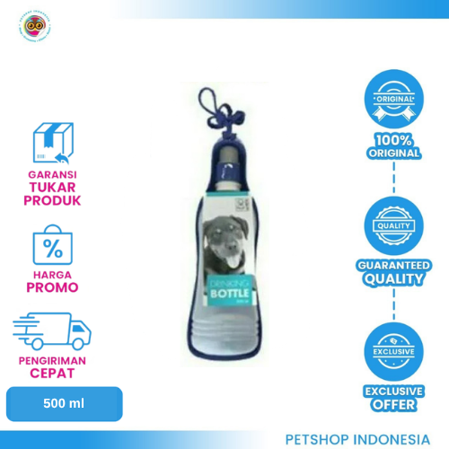 470 M-Pets Dog Drinking Bottle 500ml – Botol Minum Portable