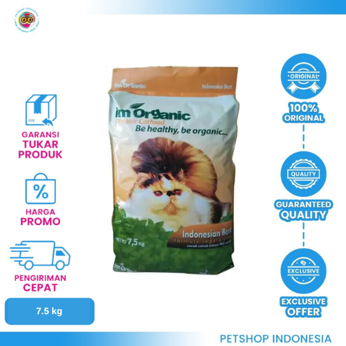 474 Im Organic Indonesian Best 7.5 kg - Makanan Kucing