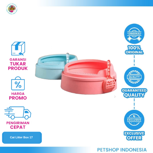 475 Cat Litter Box 17 – Toilet Kucing Modern, Nyaman, dan Mudah Dibersihkan
