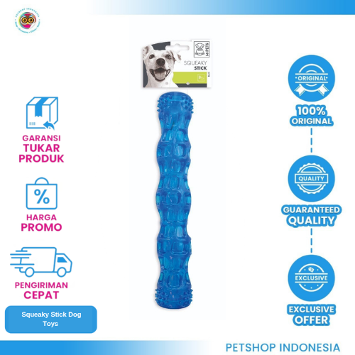 479 M-Pets Squeaky Stick Dog Toys – Mainan Gigitan Anjing