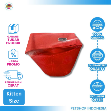 FHA Brongsong Cat Kitten – Penutup Mulut Kucing Anak Kucing