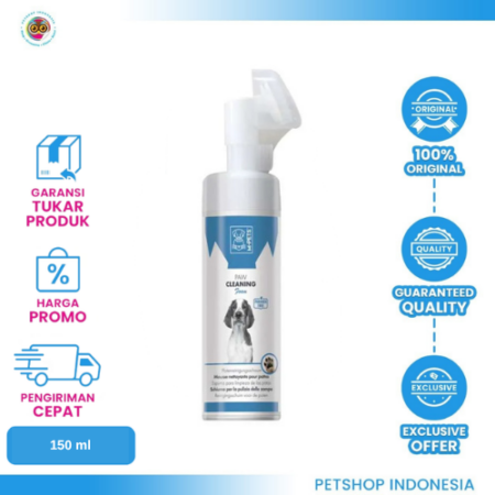 M-Pets Paw Cleaning Foam 150 ml – Pembersih Telapak Kaki Hewan