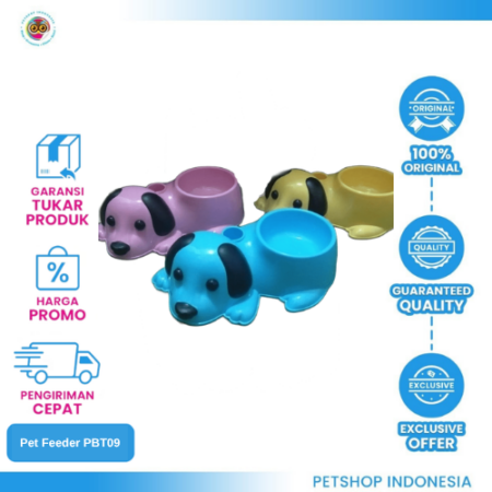 Pet Feeder PBT09 Bowl - Tempat Makan Hewan